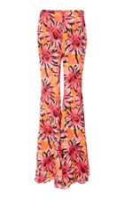 Michael Kors Collection Palazzo Bell Bottom Silk Pants