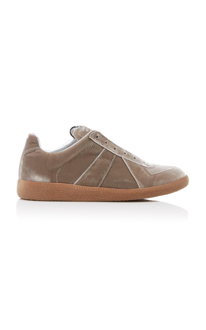 Maison Margiela Replica Velvet Sneakers