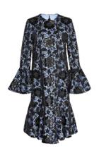 Huishan Zhang Jocelyn Flared Sleeve Lace Dress