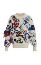 Moda Operandi Tory Burch Hand-knit Intarsia Sweater