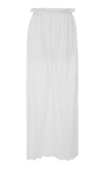 Mi Jong Lee High Waist Lace Pant