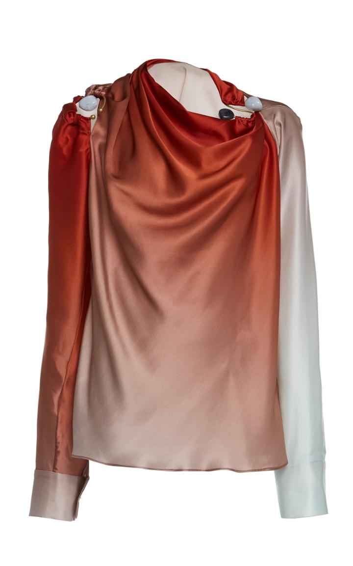 Moda Operandi Christopher Esber Drape Ruched Orbit Blouse