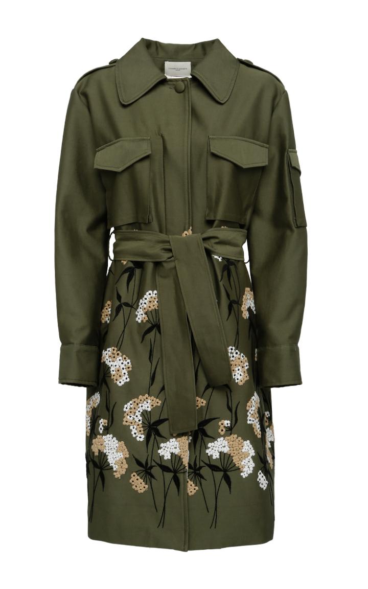 Giuseppe Di Morabito Embroidered Military Coat