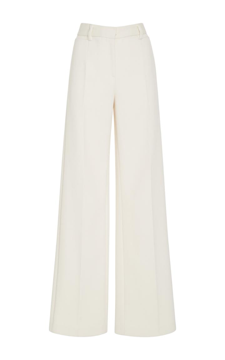 Tory Burch Thomas Textured Double Weave Trouser