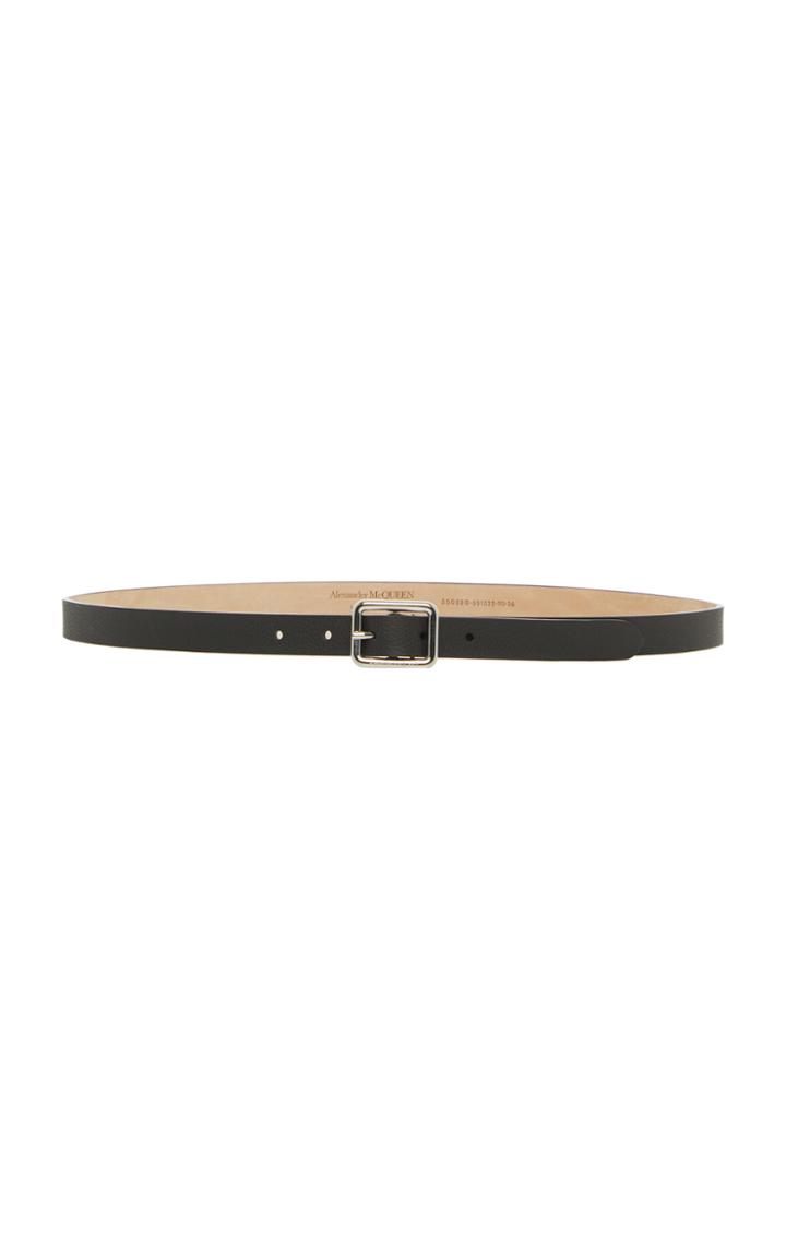 Alexander Mcqueen Leather Belt