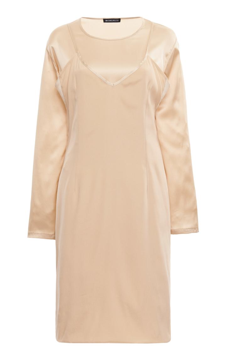 Moda Operandi Ann Demeulemeester Silk-blend Mini Dress Size: 36