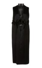 Proenza Schouler Mesh-paneled Cutout Satin Dress