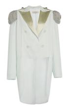 Nina Ricci Linen Tall Coat