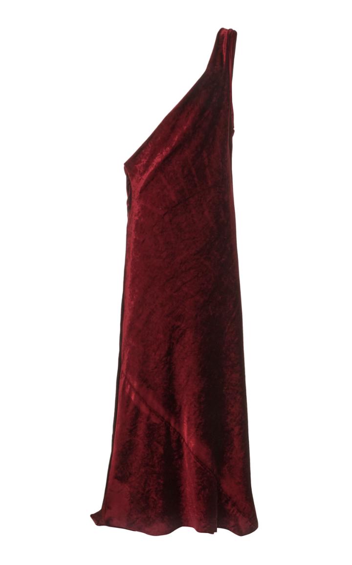 Moda Operandi Ann Demeulemeester Asymmetric Velvet Skirt