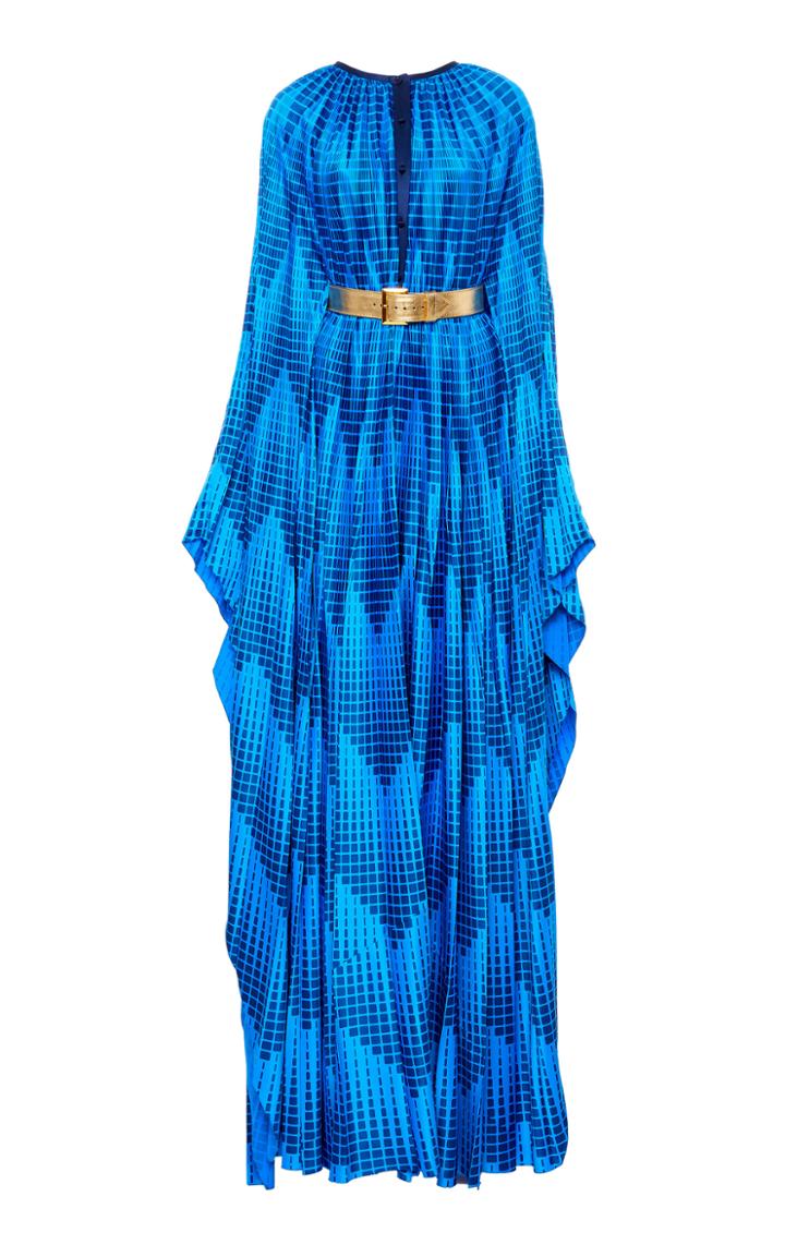 Semsem Printed Silk Jumpsuit