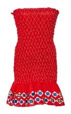 Alexis Fatima Strapless Cotton-blend Mini Dress