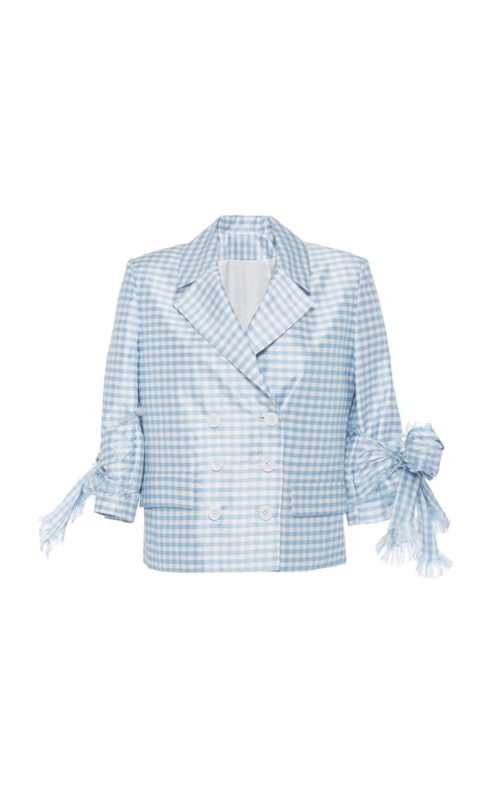 Leal Daccarett Guadalupe Gingham Jacket