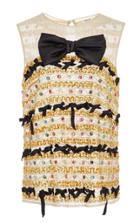 Manoush Bow Embellished Tank Top
