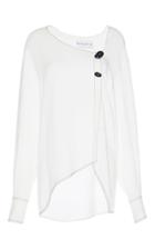 Wanda Nylon Asymmetric Blouse