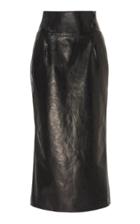 Olivier Theyskens Nasta High-rise Leather Pencil Skirt