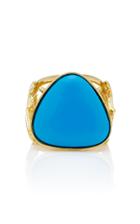 Aurlie Bidermann Vitis Ring With Turquoise Resin