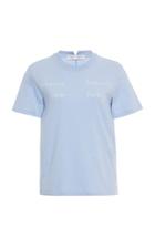 Proenza Schouler White Label Jersey Ps Ny Print Short Sleeve Tshirt