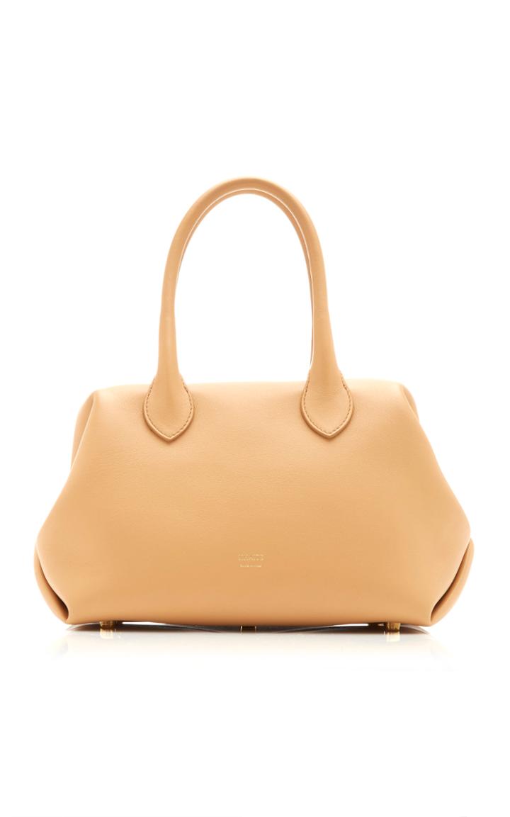 Moda Operandi Khaite Small Doctor Leather Top Handle Bag