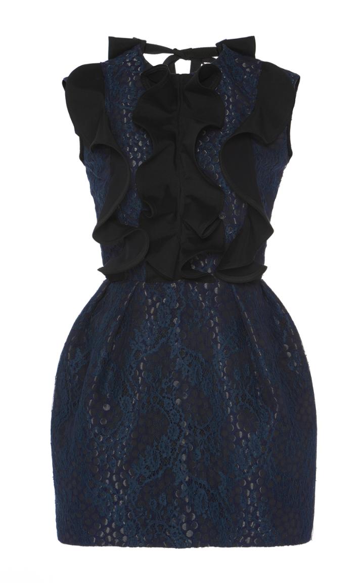 Emilio De La Morena Sleeveless Mini Dress