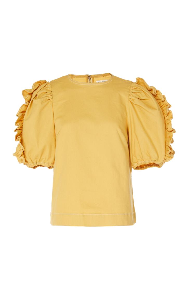 Ulla Johnson Tessie Ruffle Top