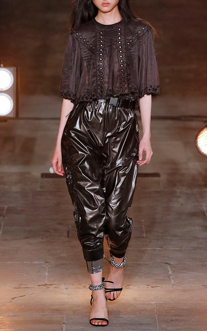 Isabel Marant Aruso Silk Track Pants
