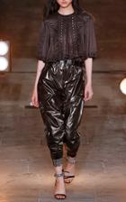 Isabel Marant Aruso Silk Track Pants