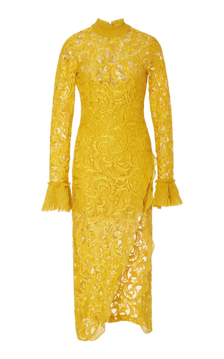 Alexis Fala Lace Midi Dress