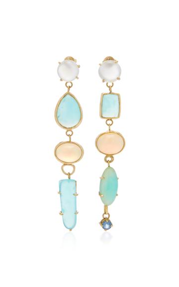 Katey Walker 18k Yellow Gold Long Earrings