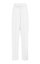 Derek Lam Pleated Crepe Pants Size: 52