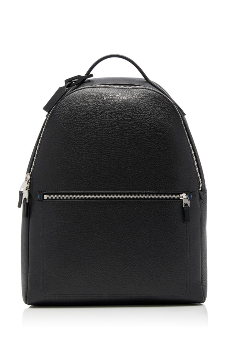 Smythson Burlington Leather Backpack