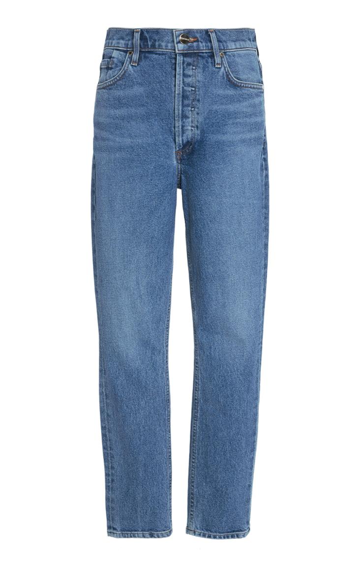 Goldsign High-rise Slim-leg Jeans