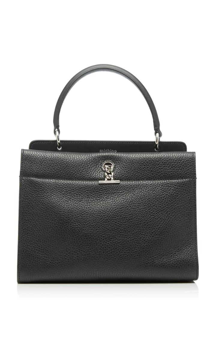 Michino Paris Honore Mm Bag In Grained Leather