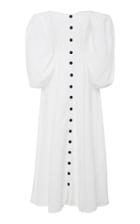 Mara Hoffman Mika Off-the-shoulder Balloon Sleeve Dress