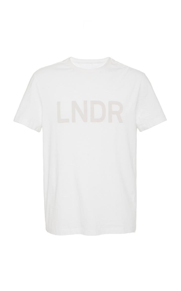 Lndr Printed Cotton-jersey T-shirt