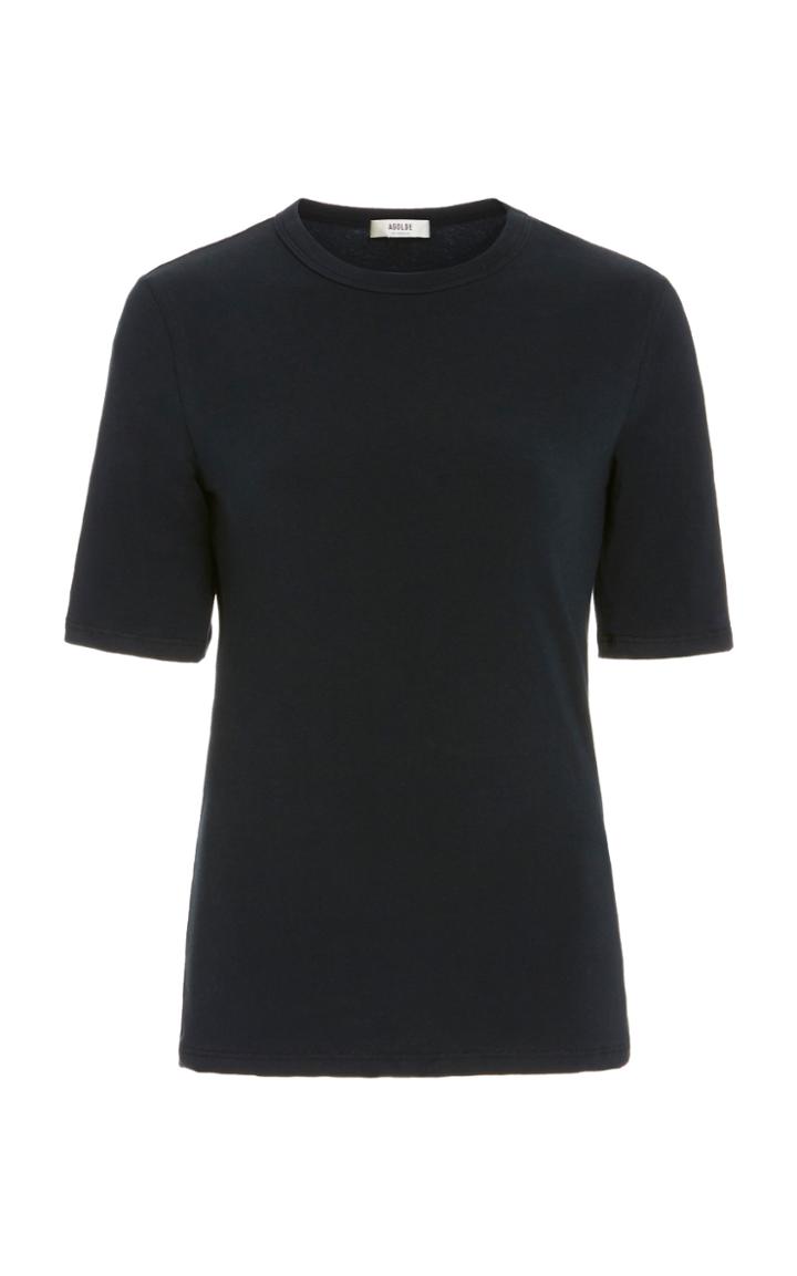 Agolde Elie Mid-sleeve Fitted Tee
