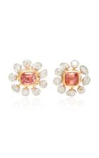 Moda Operandi Mcteigue & Mcclelland Padparadscha Satellite Earrings