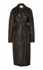 3.1 Phillip Lim Leather Trench With Zipper Detail