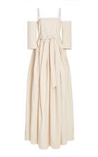 Moda Operandi Rosie Assoulin Court Cotton-blend Maxi Dress