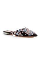Rochas Crystal Embellished Mule