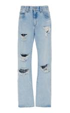 Off-white C/o Virgil Abloh Distressed Boyfriend Jeans