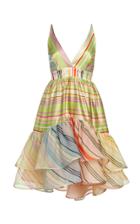 Silvia Tcherassi Brianna Mini Ruffle Dress