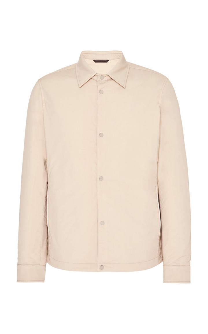 Ermenegildo Zegna Button-down Microfiber Down Jacket