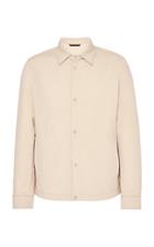Ermenegildo Zegna Button-down Microfiber Down Jacket