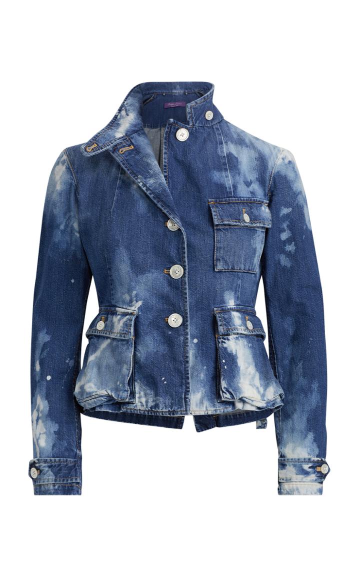 Ralph Lauren Isabele Denim Safari Jacket