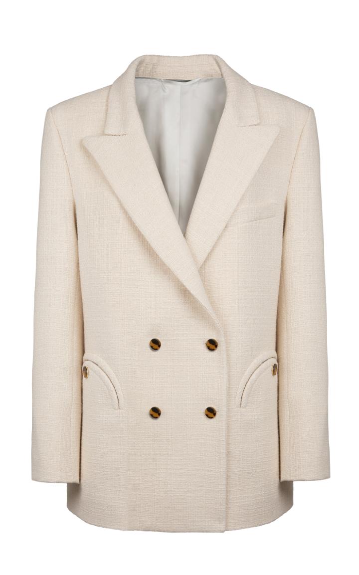 Moda Operandi Blaz Milano Cotton-blend Missy Blazer