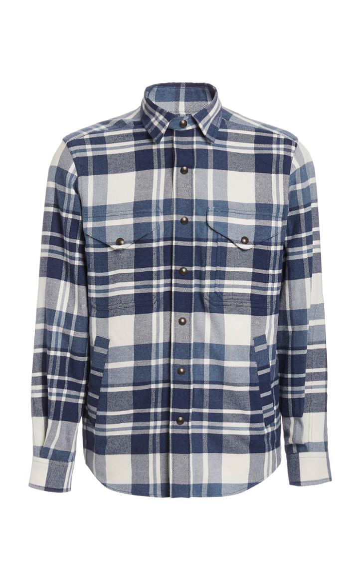 Ralph Lauren Purple Label Leo Plaid Shirt