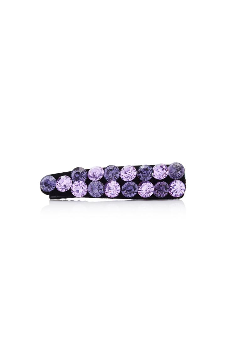 Valet Studio Monique Crystal-embellished Resin Hair Clip