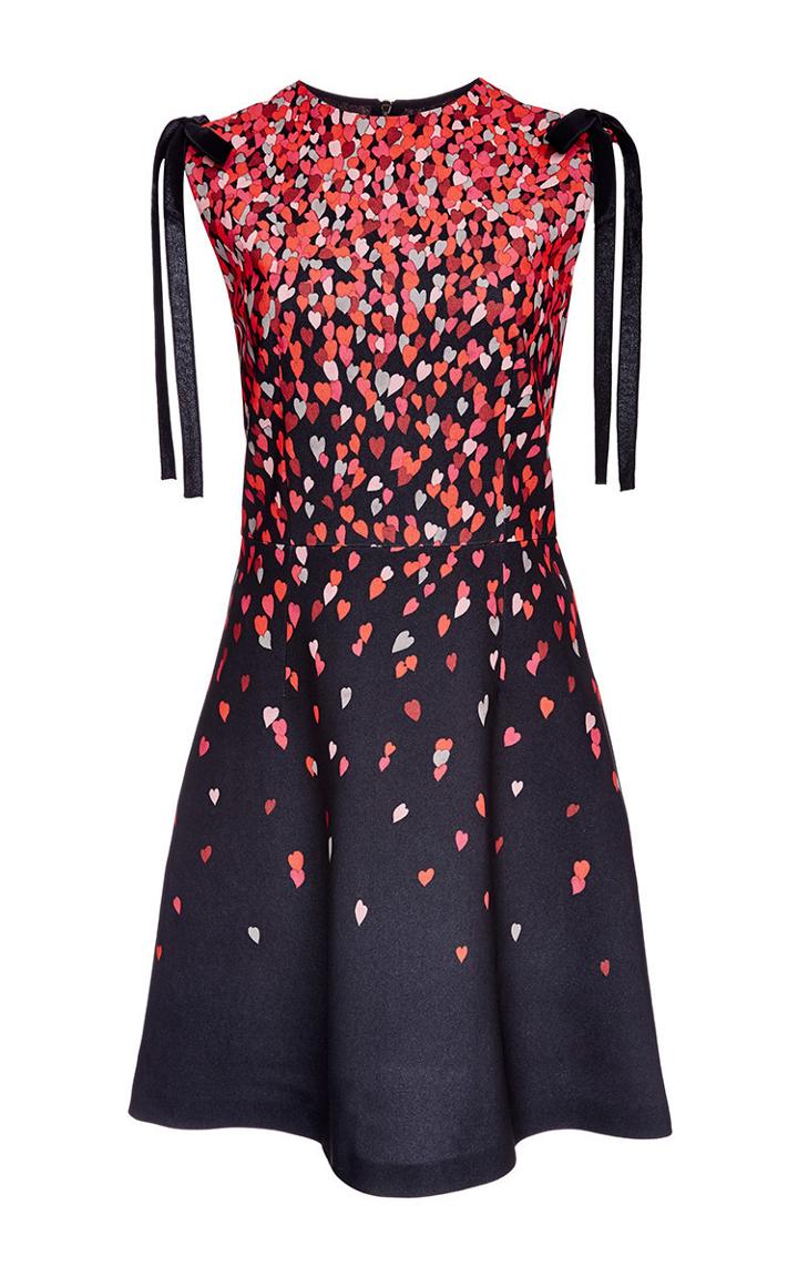 Giamba Degrade Hearts A-line Dress