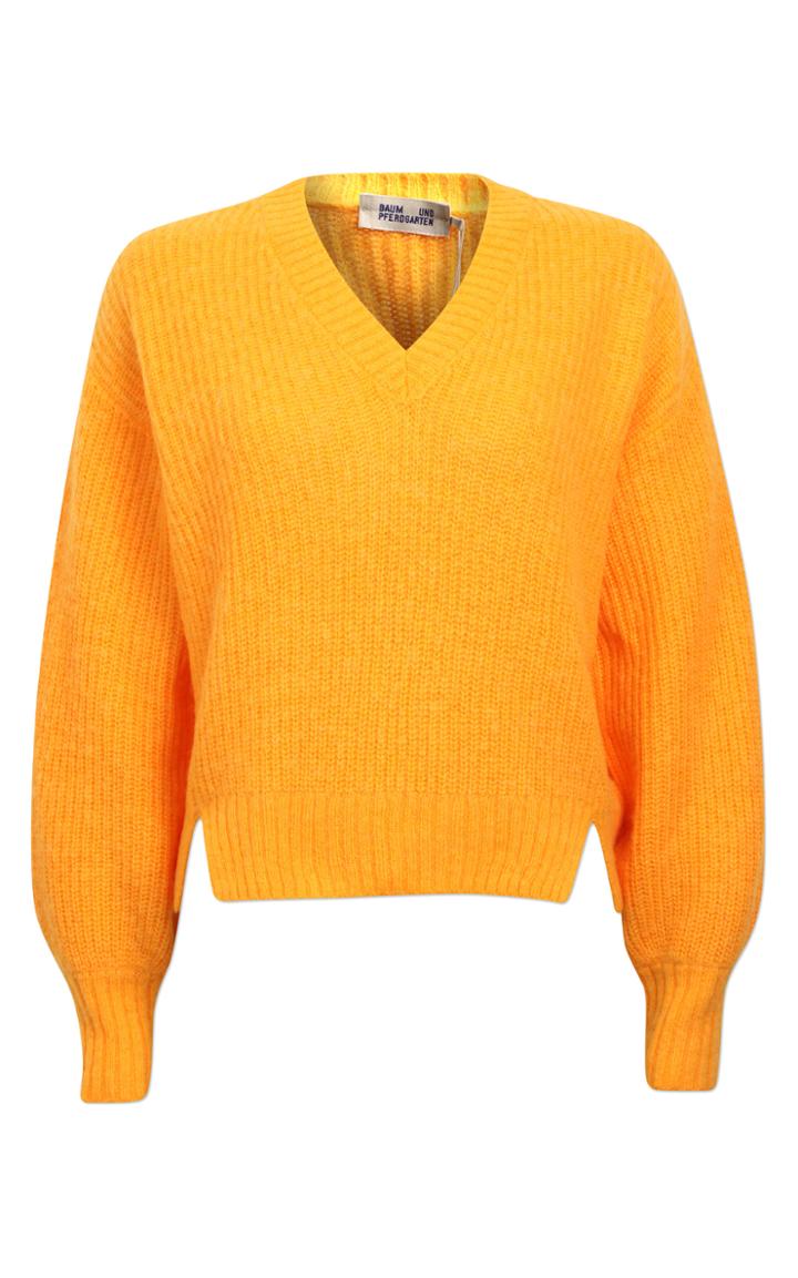 Baum Und Pferdgarten Charlize Blouson Sleeve Knit Sweater