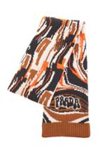 Prada Logo Intarsia-knit Scarf